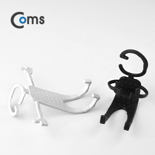 Coms 스마트폰 홀더(Flexible), White/플렉시블