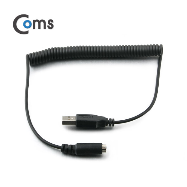 Coms USB 전원 케이블(스프링/DC 3.8 x 1.4), DC(F)