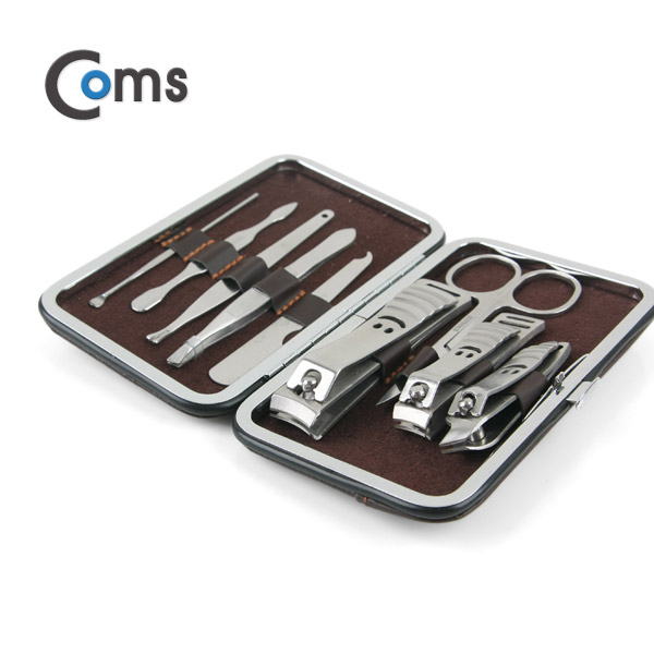 Coms 네일 도구 세트(사각 파우치)