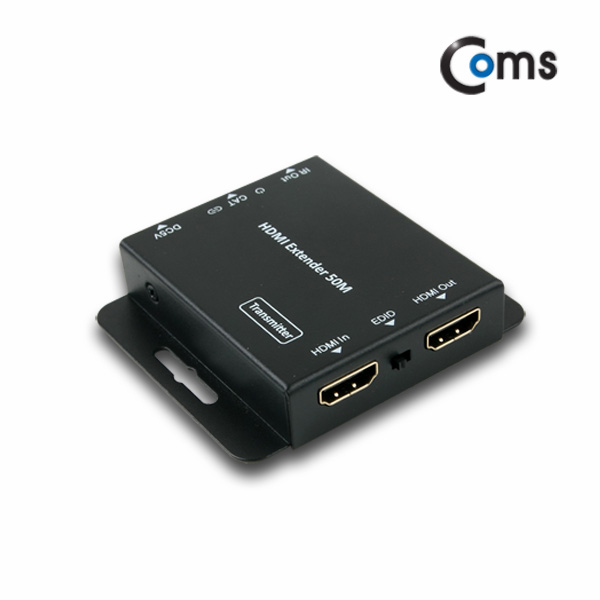 Coms 초슬림 HDMI 리피터 (RJ45/1선) 50M(MAX) / 1080P @ 60Hz (EDID/IR 컨트롤/POE 지원)