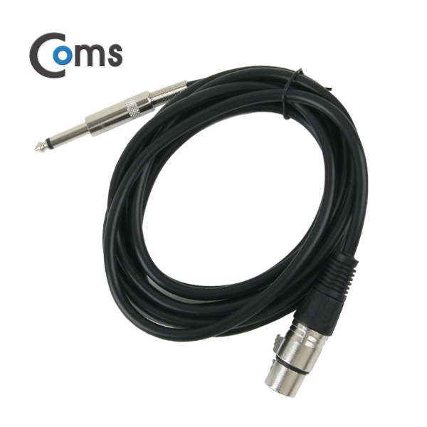 Coms 캐논(F)/6.3 Mono(M) 케이블 3M