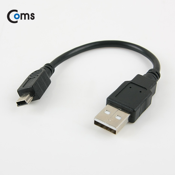 Coms USB 미니 케이블 5P, 10cm - USB A(M)/MINI 5P B(M) 10cm