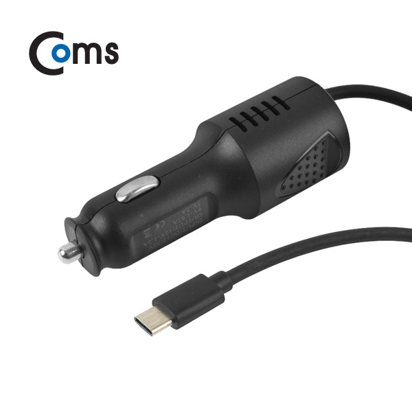 Coms 차량용 고속 충전기 (USB 3.1/Type C) /퀵차지 QC 2.0 지원/2.0A/스프링