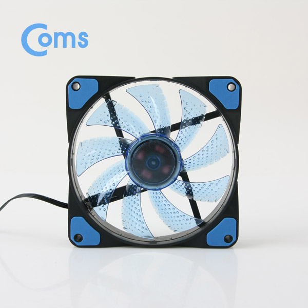 Coms 쿨러 케이스용 CASE (120mm) Blue / (Blue LED)