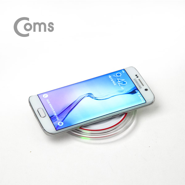 G POWER 무선충전패드 / Micro5핀 / 1M (5V-1.8A) 화이트-아답터 미포함