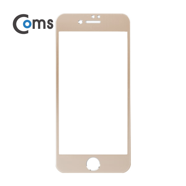 Coms 스마트폰 보호필름('A'사 스마트폰 7) 전면, Gold / iOS 스마트폰