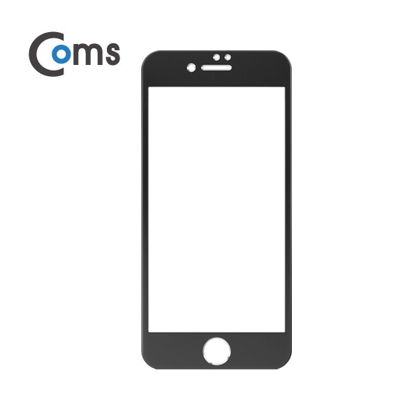 Coms 스마트폰 보호필름('A'사 스마트폰 7) 전후면, Black / ios 스마트폰