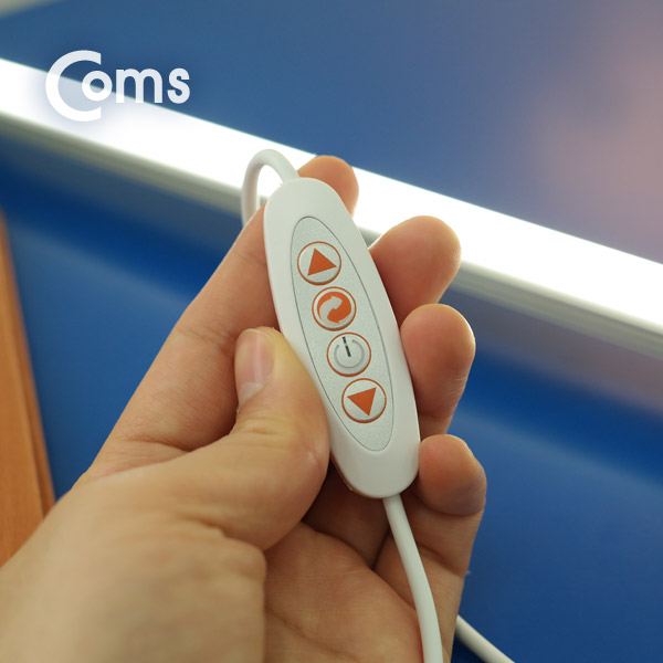 Coms USB 램프(LED 바) 35cm (밝기 조절/색상 3단 조절)