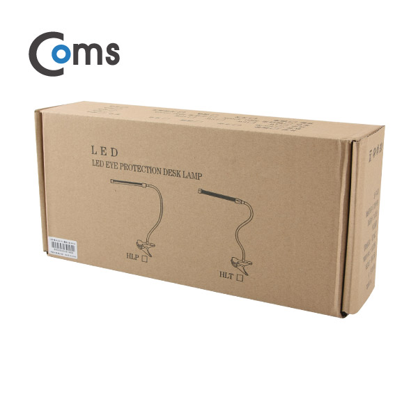 Coms USB 램프(LED바), 클립고정/Black, 18cm 밝기/색상 조절