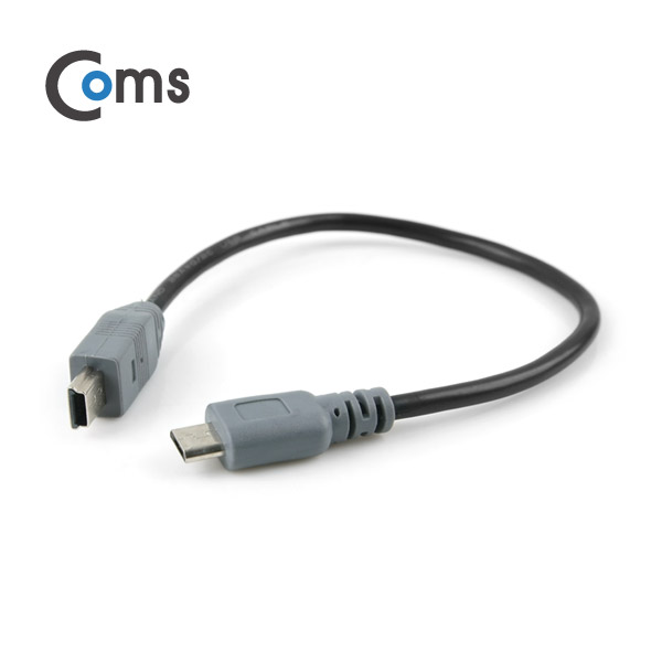 Coms Micro USB/Mini USB 케이블 25cm