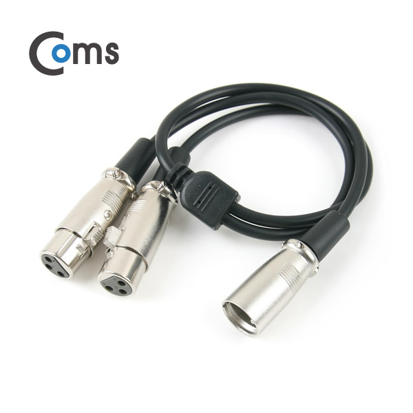 Coms 캐논 Y형 케이블 50cm (캐논 M/캐논 Fx2)