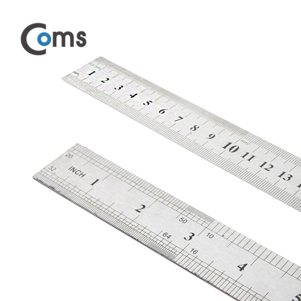 Coms 철제 자, 50cm (스틸)
