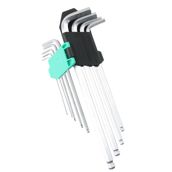 PROKIT 육각 렌치 세트 9pcs (1.5/2/2.5/3/4/5/6/8/10mm) 볼형