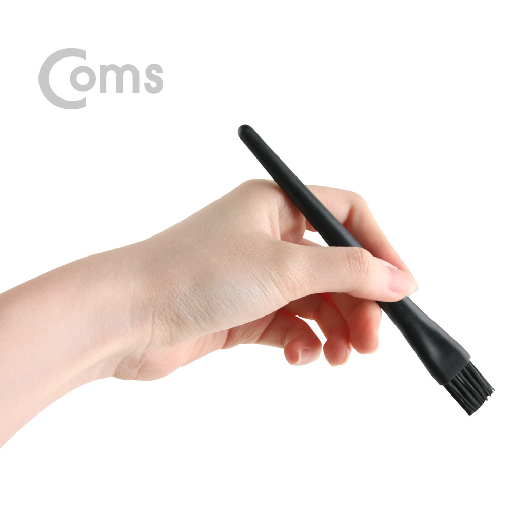 Coms 다용도 브러쉬(기판 청소용 솔), Black - 1.5cm x 15cm