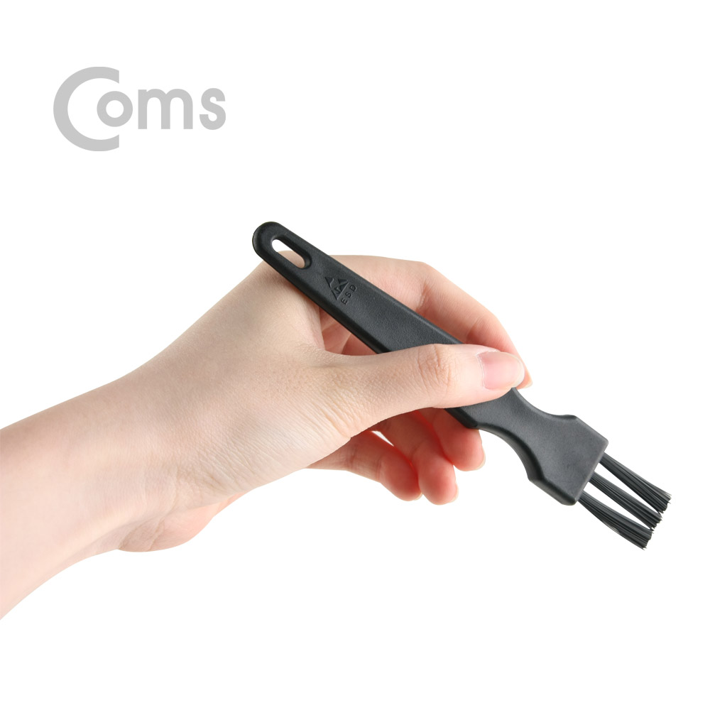 Coms 다용도 브러쉬(기판 청소용 솔), Black - 2cm x 15cm
