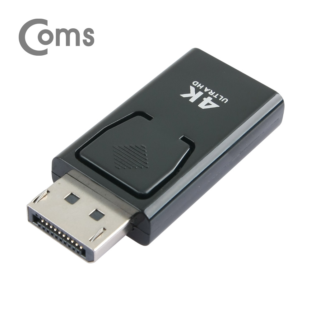 Coms 디스플레이 포트 컨버터 DP(M)/HDMI(F) Short/ 4K 지원/Display port