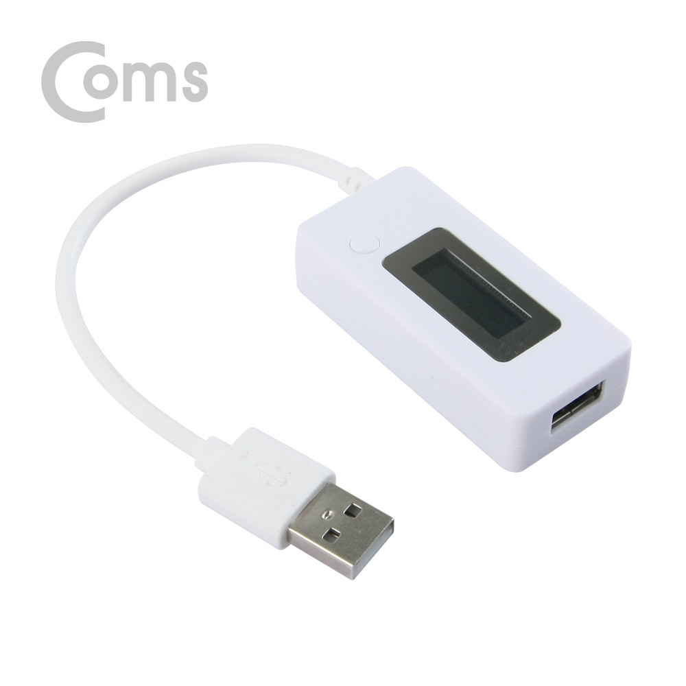 Coms USB 테스터기(전류/전압 측정) 20cm
