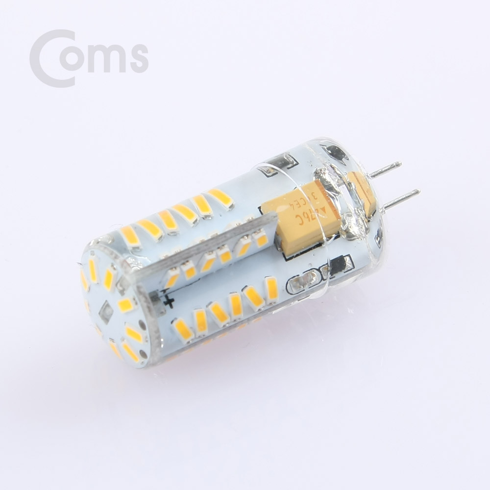 Coms LED 램프, 무극성 12V / 5W, 주황빛 LED