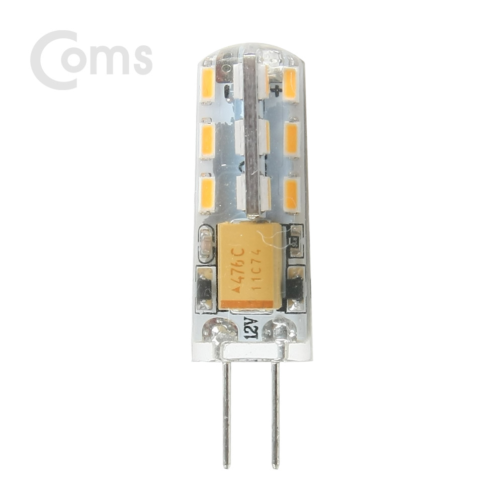 Coms LED 램프, 무극성 12V / 3W, 주황빛 LED