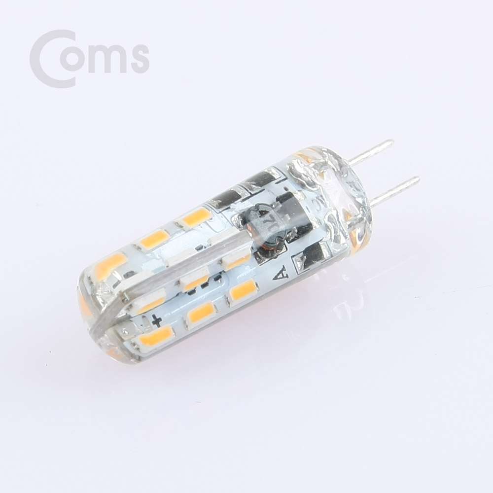 Coms LED 램프, 무극성 12V / 3W, 주황빛 LED