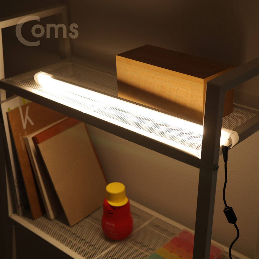 Coms LED 램프(전구색) 12V/1.2A(14W) 45cm