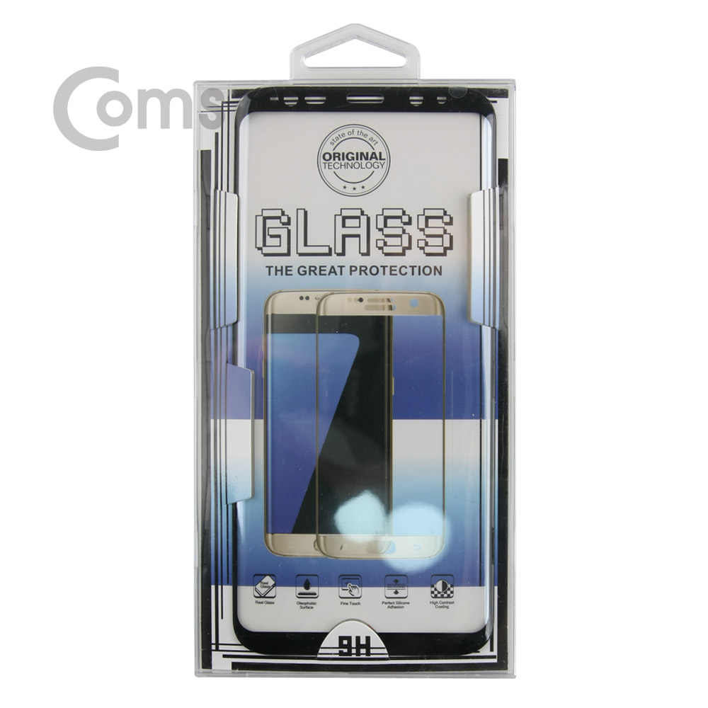 Coms 스마트폰 보호필름(갤럭시S8 Plus) Black/갤럭시
