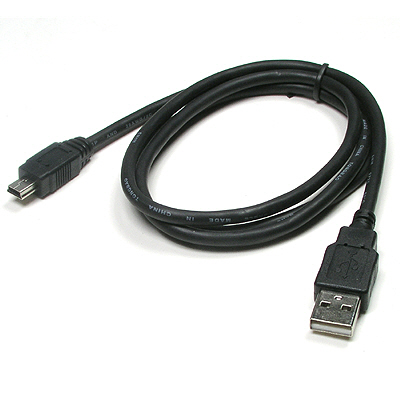 Coms USB 미니 케이블 5핀 1M (미니B형)
