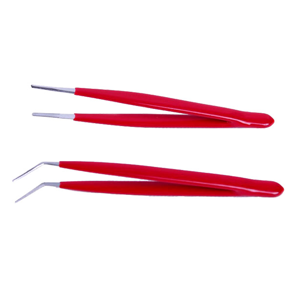 Prokit 핀셋(2pcs), 일자/꺾임(꺽임)