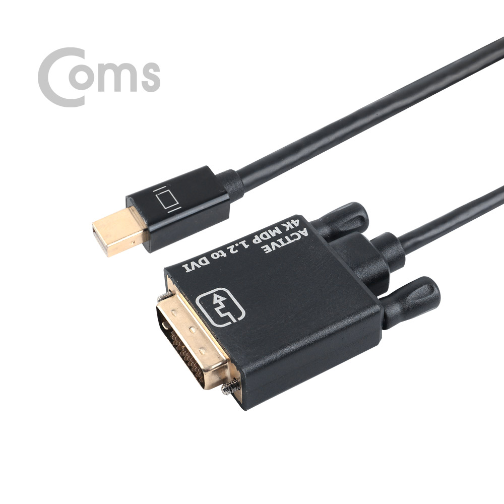 Coms 디스플레이 포트(Mini) to DVI 케이블 2M/DisplayPort/DP