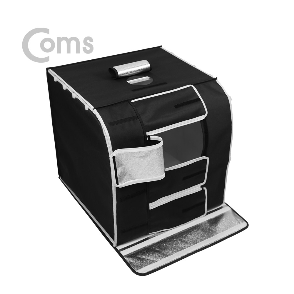 Coms 휴대용 미니 촬영스튜디오(소) 45x45 /제품촬영/귀금속/소품촬영용/포토박스/국내생산품