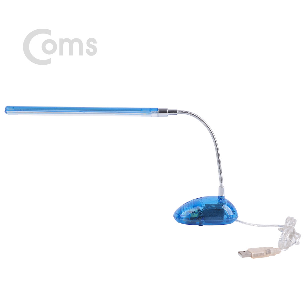Coms 스탠드형 USB 형광램프 (형광등 / L26B / 일자형)