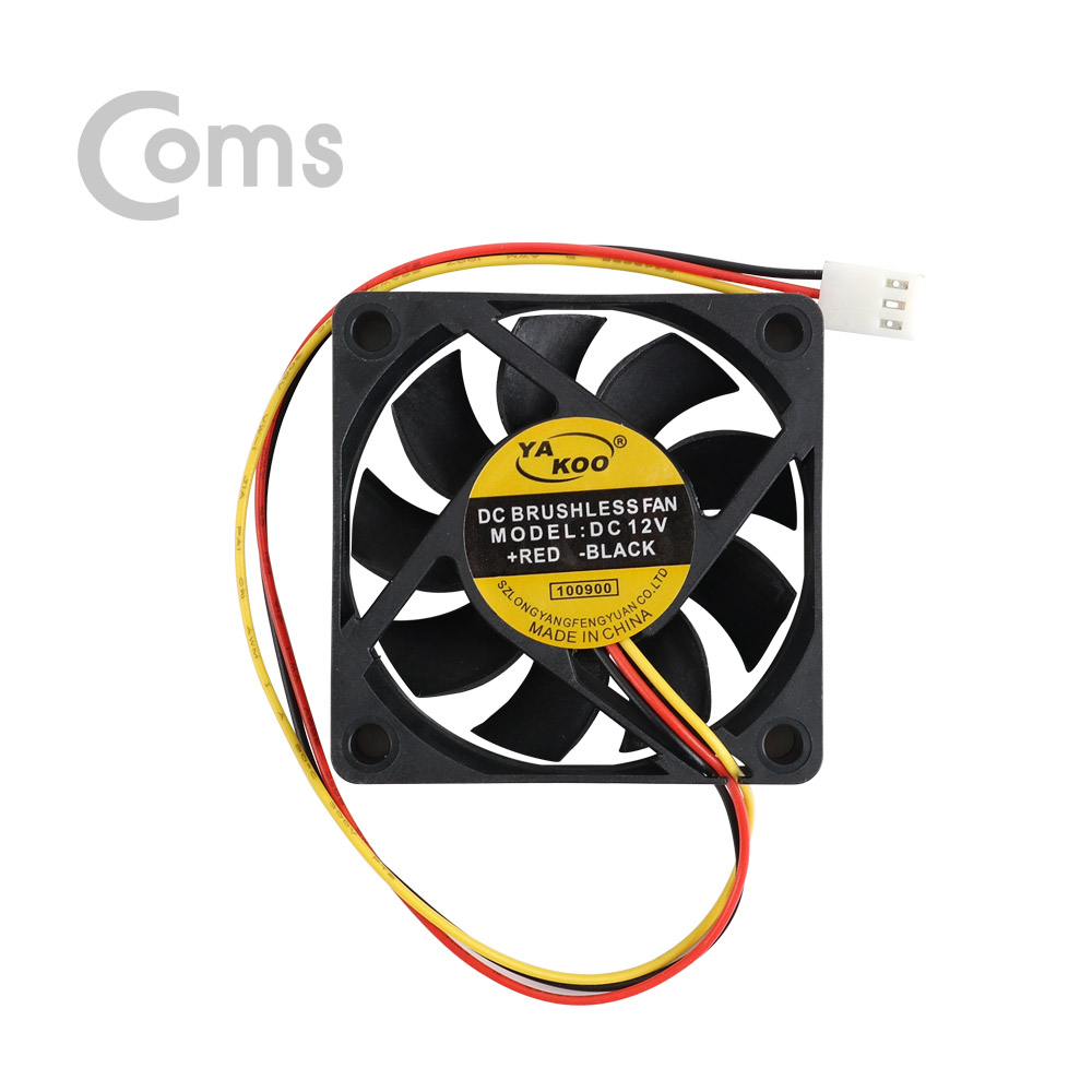 Coms 쿨러 60mm / DC 브러시리스 팬 / 3P 전원 / DC12V