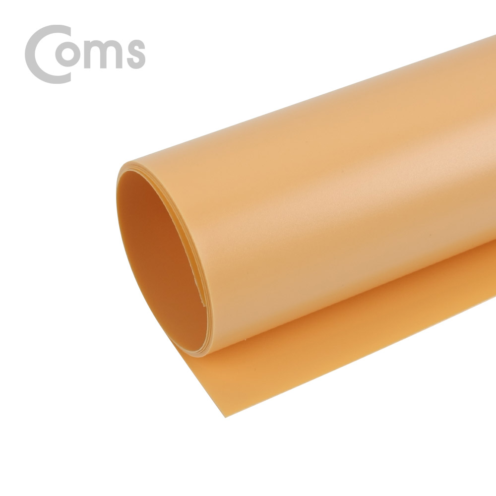 Coms 촬영 PVC 양면 무광 배경지 (60x115cm) Orange