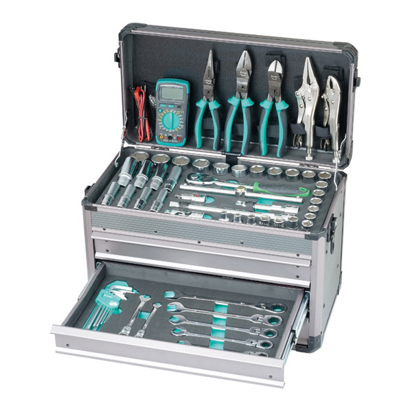 Prokit 소켓 세트(124pcs), 선반 서랍(3 Set)