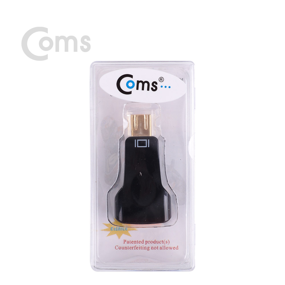 Coms 디스플레이 포트 컨버터 MDP(M)/VGA(F) - Mini DP to VGA/DisplayPort