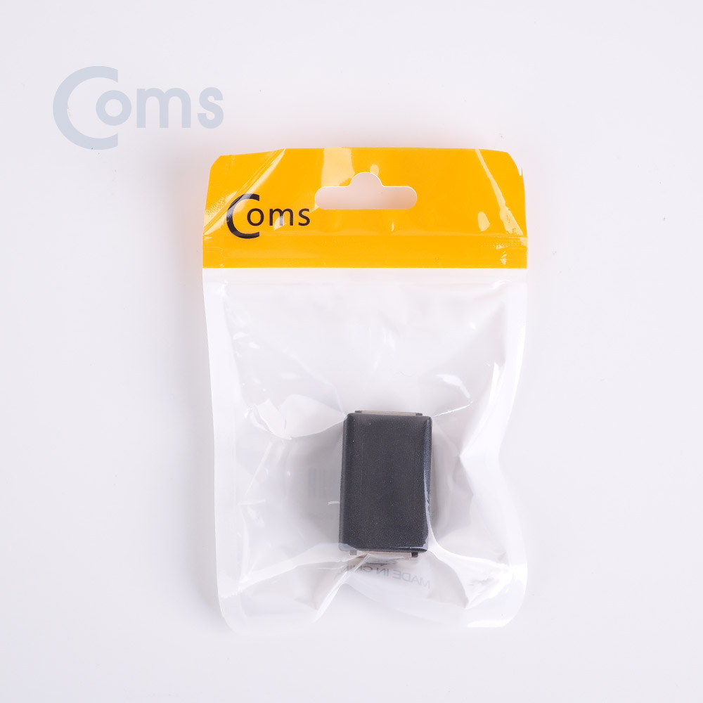 Coms 커플러 I 형 / 8P8C / RJ45 / Black
