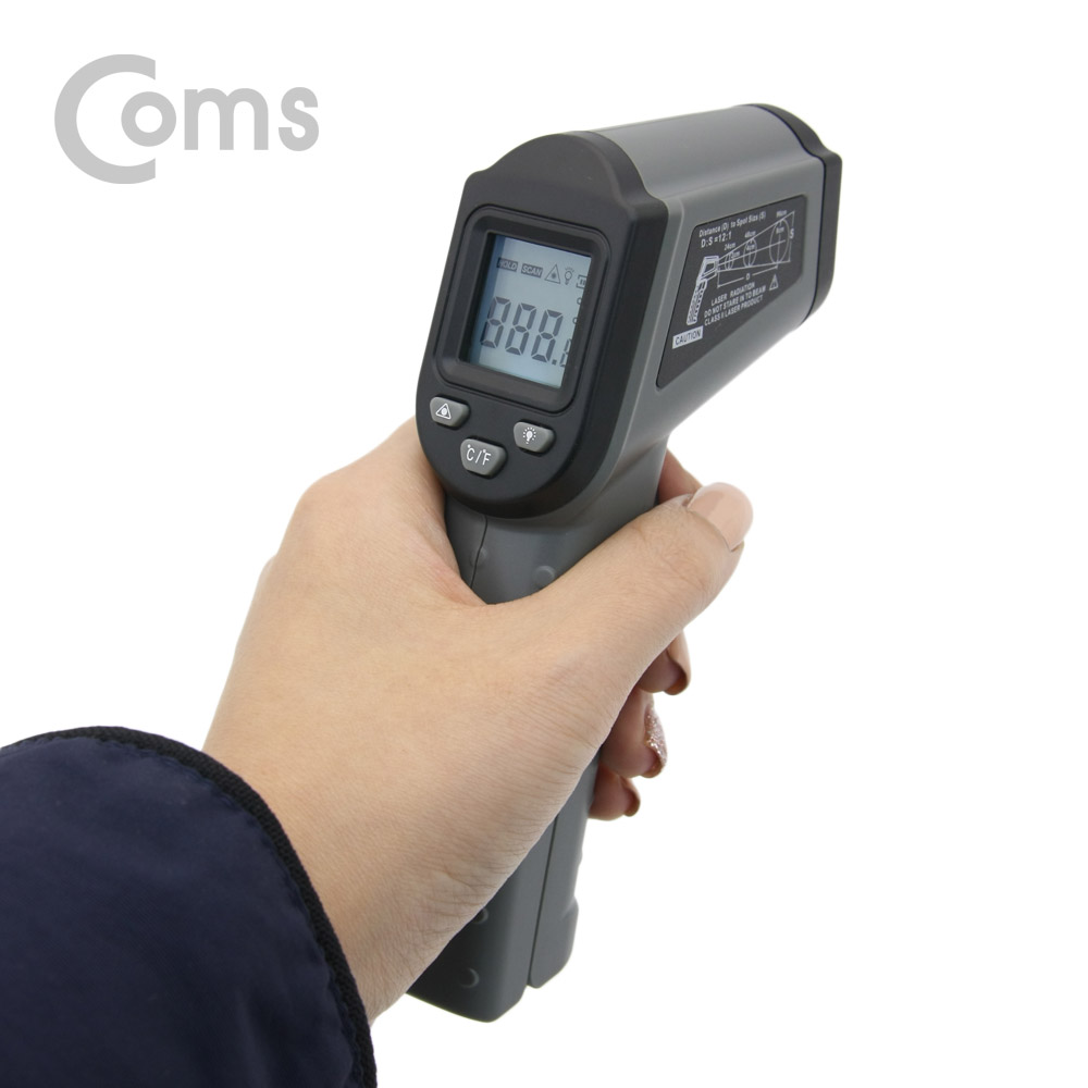 Coms 테스터기(온도/적외선용) 350도 측정