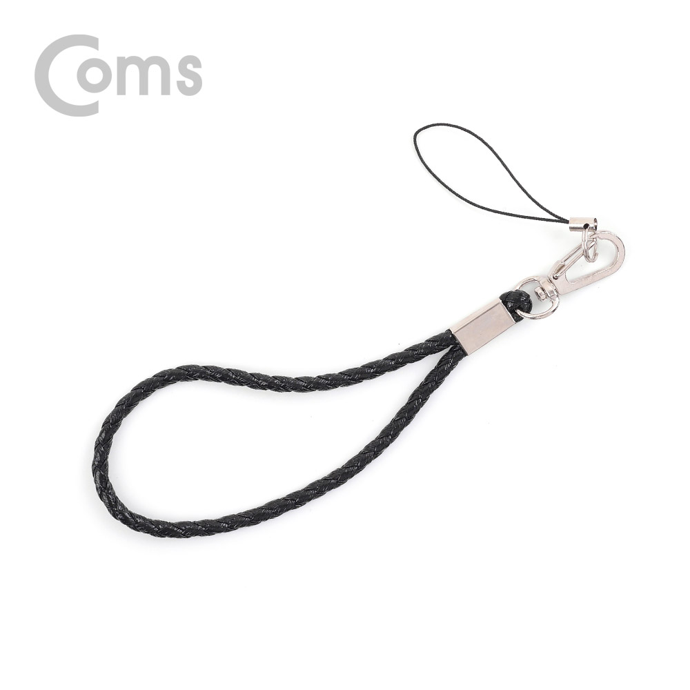 Coms 멀티 손목 스트랩 / 분실방지 / 10cm / Black