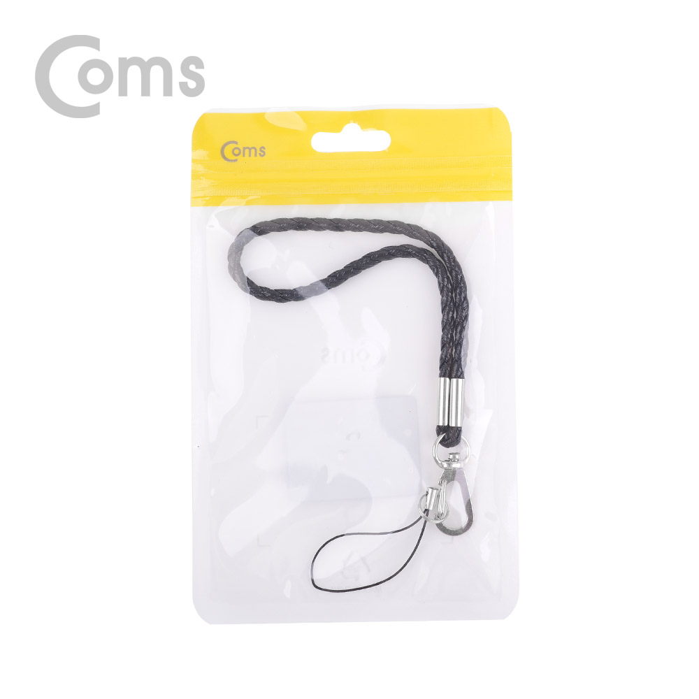 Coms 멀티 손목 스트랩 / 분실방지 / 10cm / Black