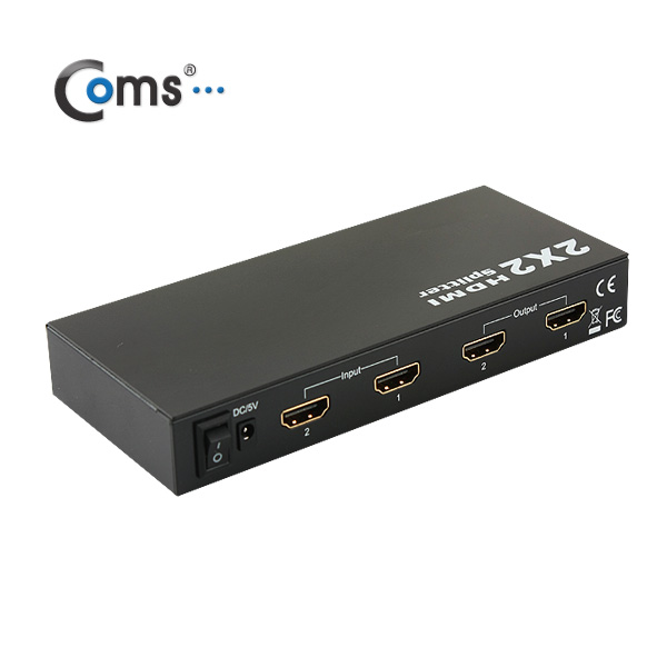 Coms HDMI 선택기(2:2), 메트릭스 *선택분배기