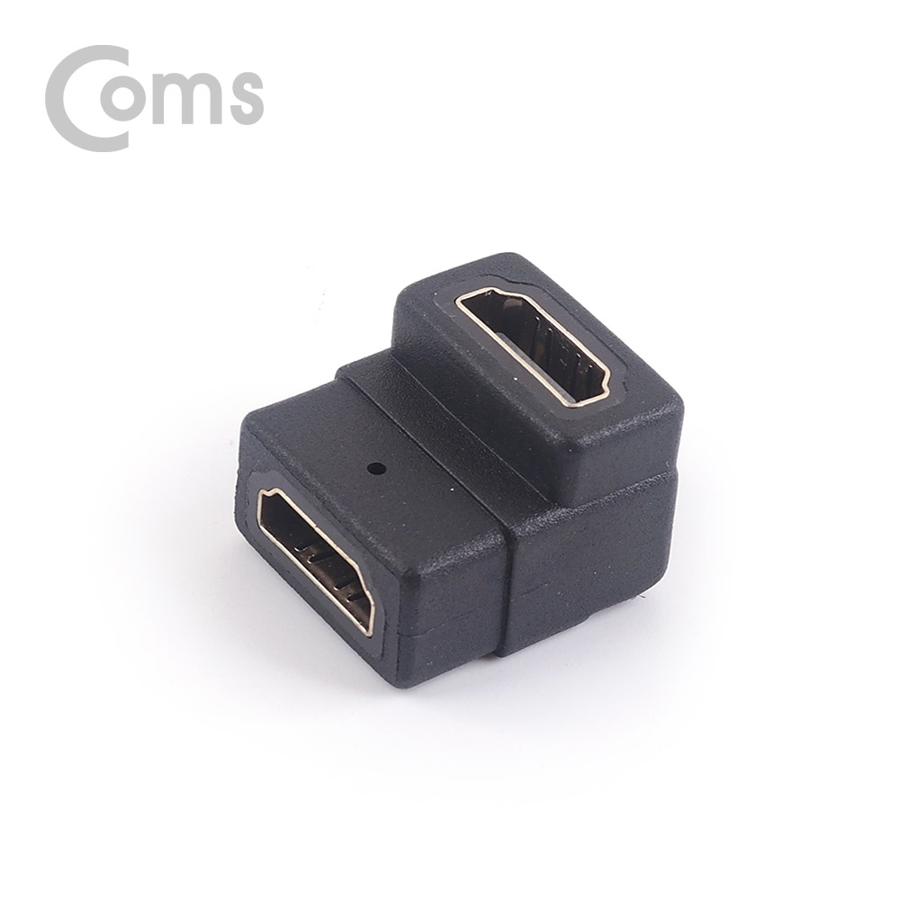 Coms HDMI 젠더(연장 F/F, 꺾임형(꺽임))