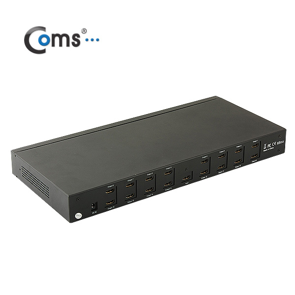 Coms HDMI 분배기(1:16), 1920x1080/HDCP지원
