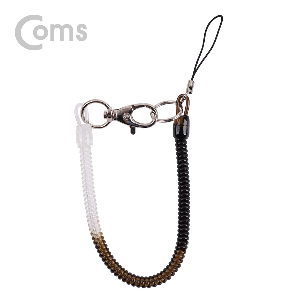 Coms 스프링 스트랩 _OD 7mm /Clear, Black