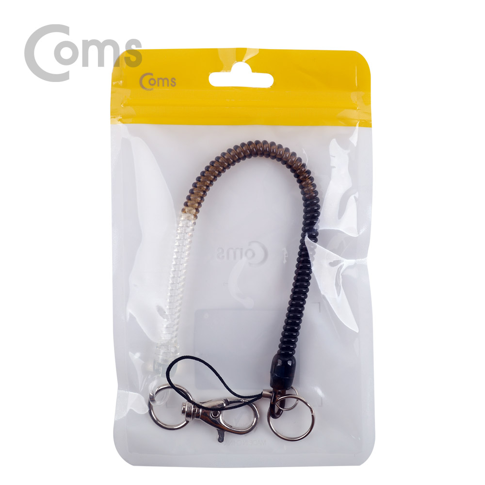 Coms 스프링 스트랩 _OD 7mm /Clear, Black