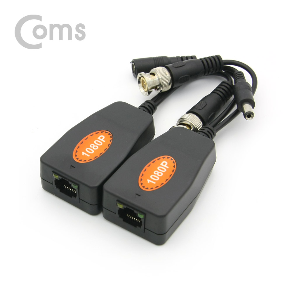 Coms BNC 리피터(Balun), CCTV 신호연장 CVBS / HD CVI / AHD