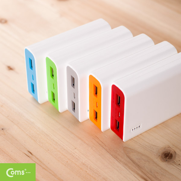 Coms 보조 배터리 / 비상 충전기(8400mAh),삼성 SDI 배터리사용,Blue