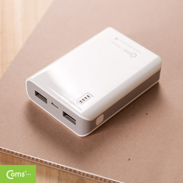 Coms 보조 배터리 / 비상충전기(8400mAh),삼성 SDI 배터리사용,Gray