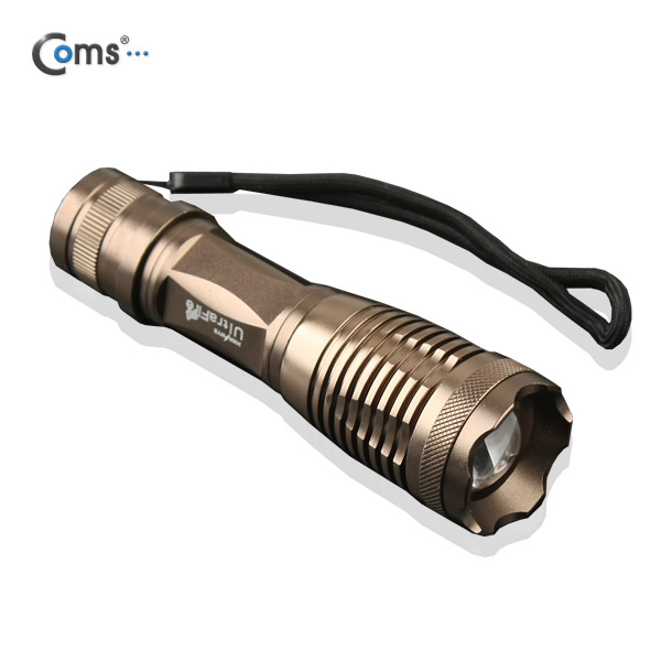 Coms 램프 (LED 손전등), 3W, 18650 1ea, XML-T6