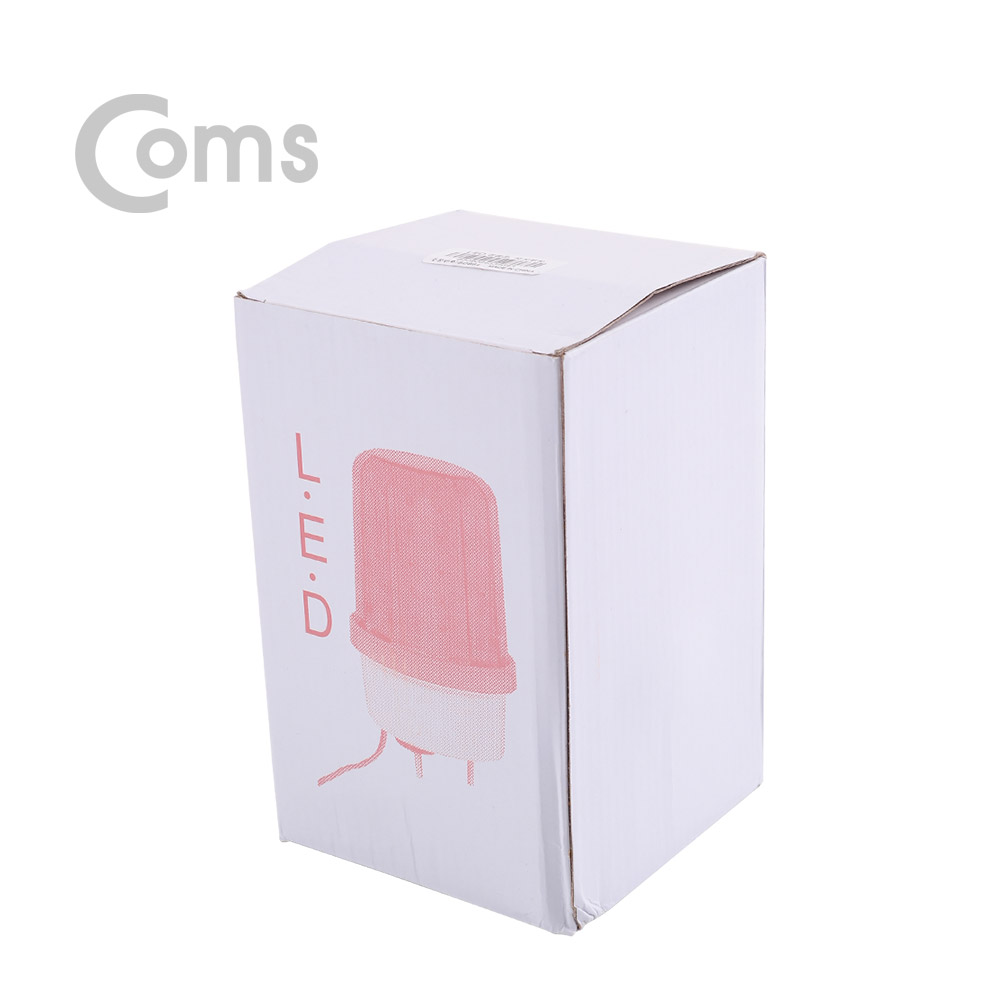Coms LED 경광등 자석부착, 비상등, 비상 경고등 , Red Light
