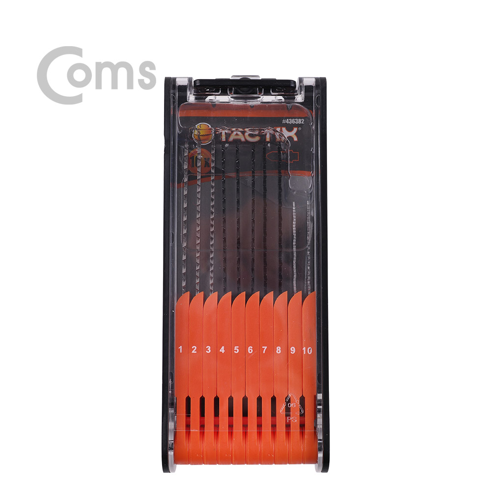Coms TACTIX 직소날 세트 / 10pcs / - 목재/철재용